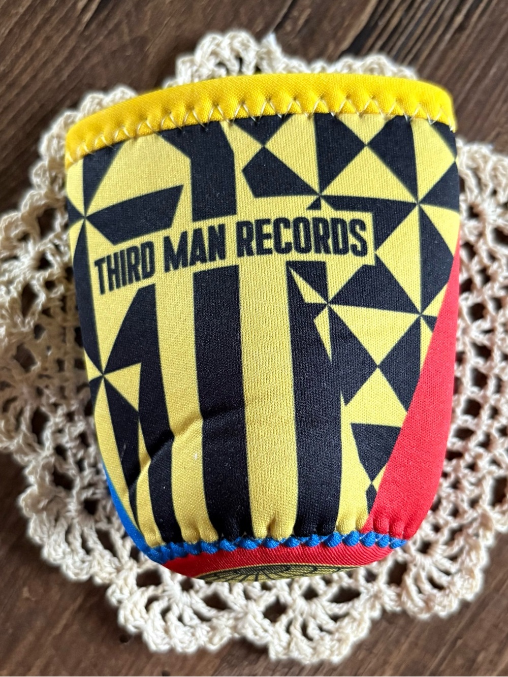 Third Man Records can cooler koozie HTF design new